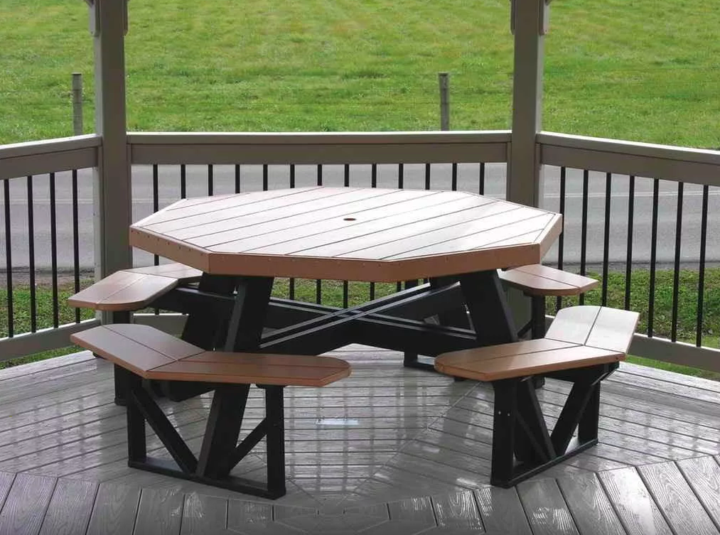 塑木桌椅组合户外餐椅